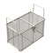 Anysizebasket Rectangular Wire Mesh Basket: 10Lx6Wx6H, 304 SS, 3/16 Rod Frame, Mesh: 8 x .047 TMT-100060060-Q08S - alternate 3